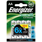 Accu Recharge Extreme AA Rechargeable Batteries 800mAh (Pack of 4)