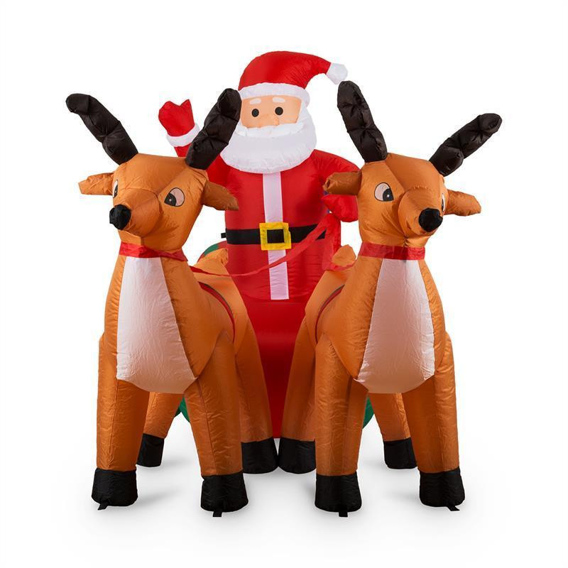 1.4m Santa, Sleigh & Reindeer Hire - Cloud 9 Disco, Hire , Sales ...