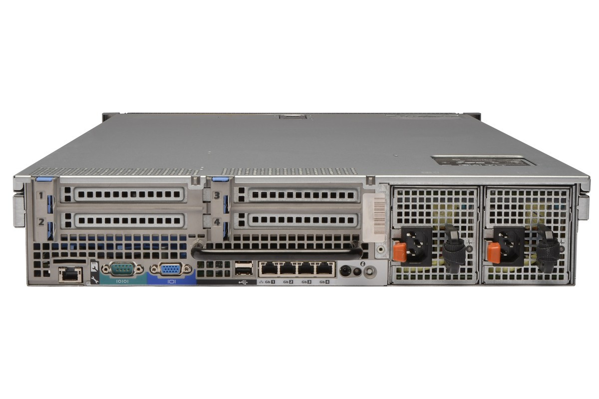 DELL PowerEdge R710 refurbished server - rear view