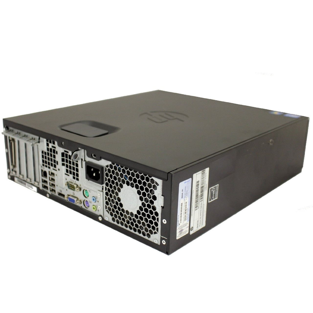 HP 6200 SFF - REAR SIDE VIEW