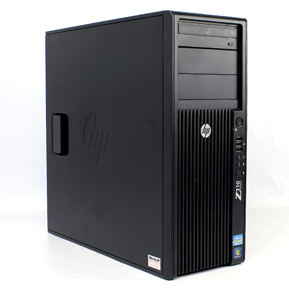 HP Z210 Workstation - Side View