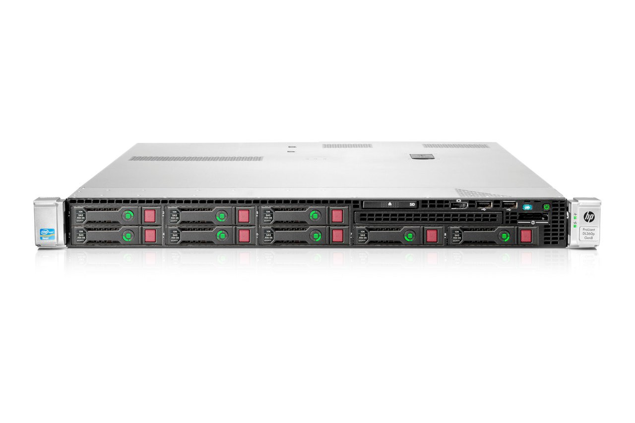 HP-ProLiant-DL360P-G8-1U-Rackmount Server-2x E5-2690-16GB-RAM-FRONT VIEW