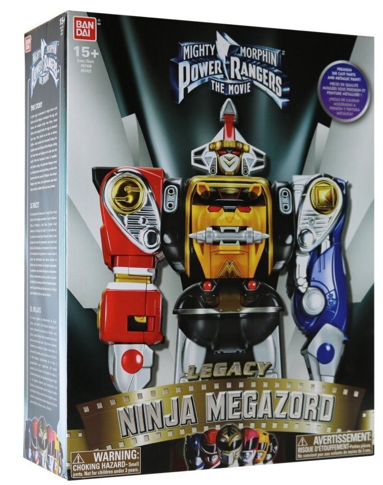 Power Rangers Legacy Ninja Megazord By Bandai