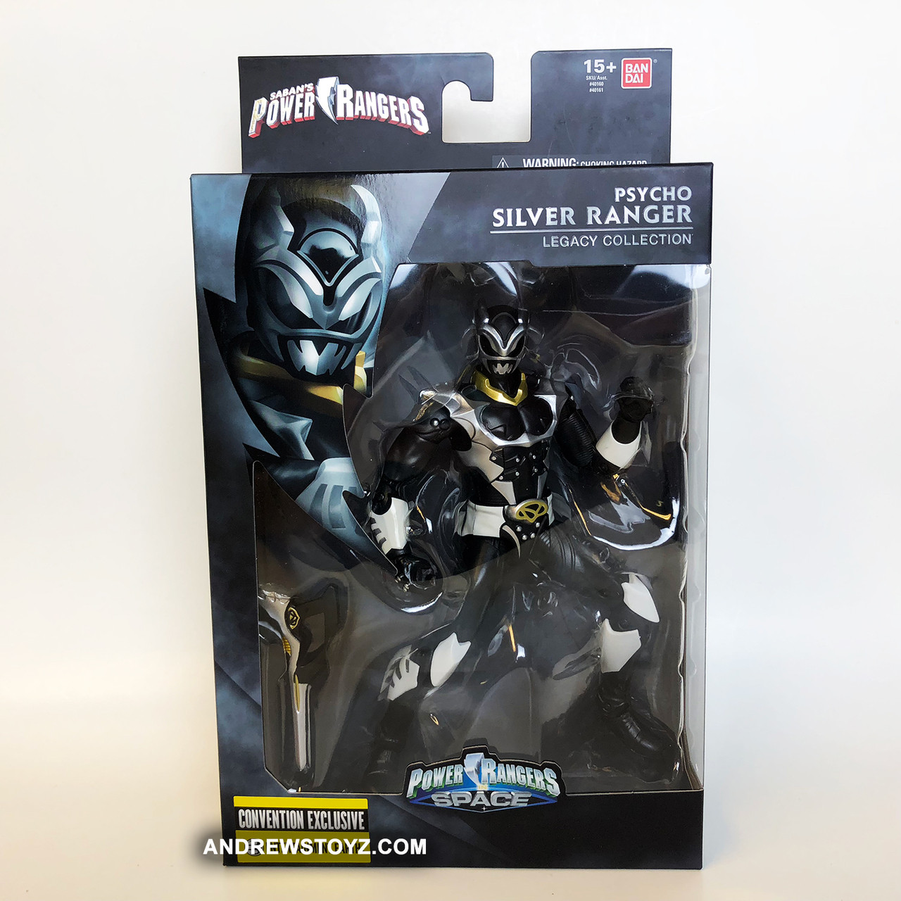 Legacy Psycho Sliver Ranger Figure Power Rangers In Space Legacy Collection