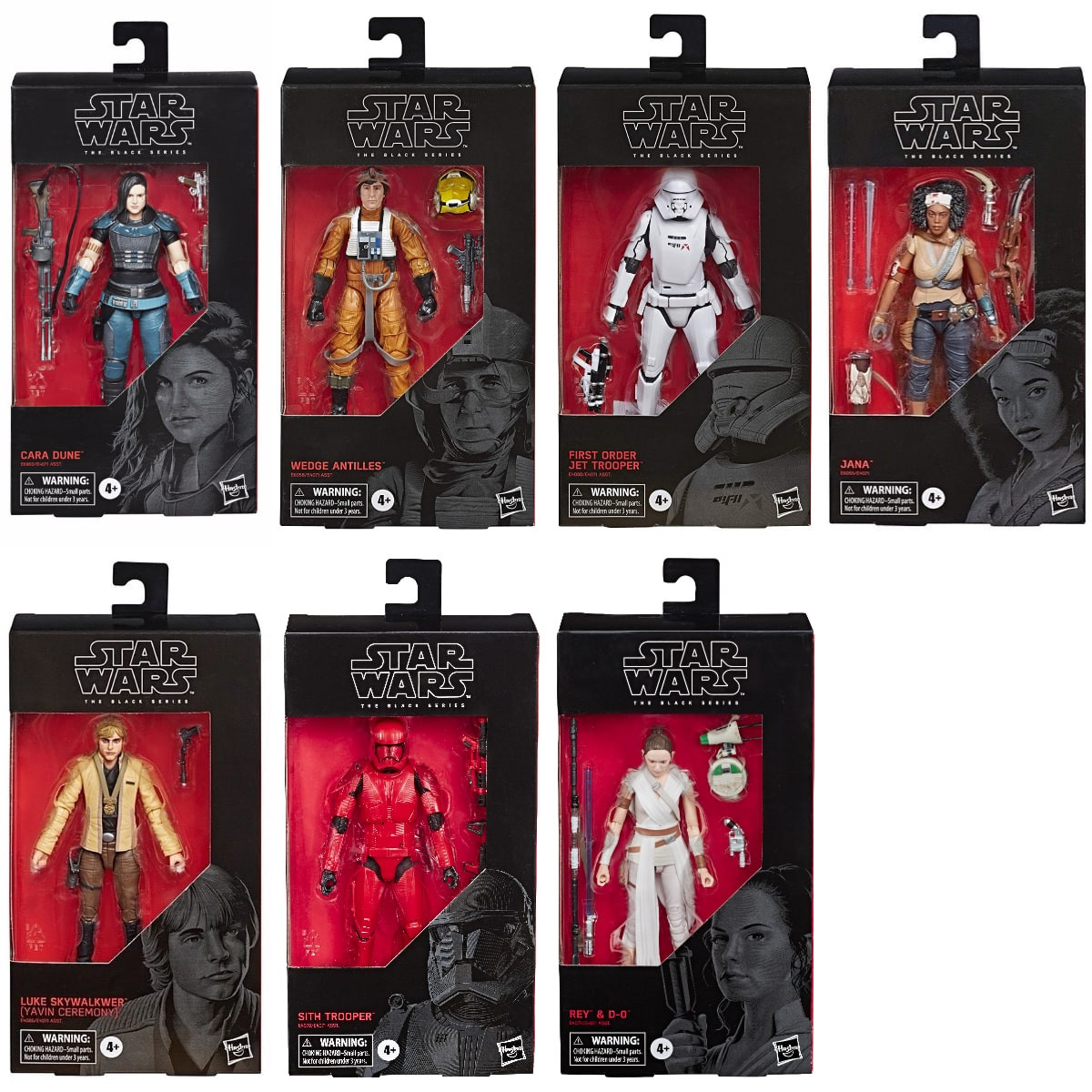 Black Series 6 Inch Wave 23 Set Of 7 Figures