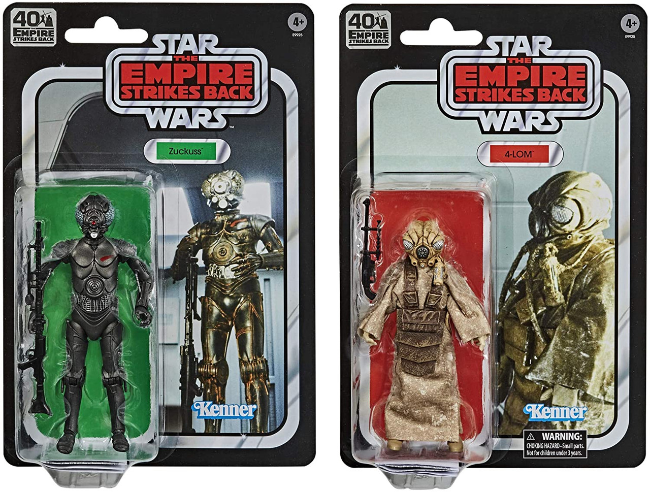 Black Series 4 Lom Zuckuss 2 Pack Empire Strikes Back 40th Anniversary
