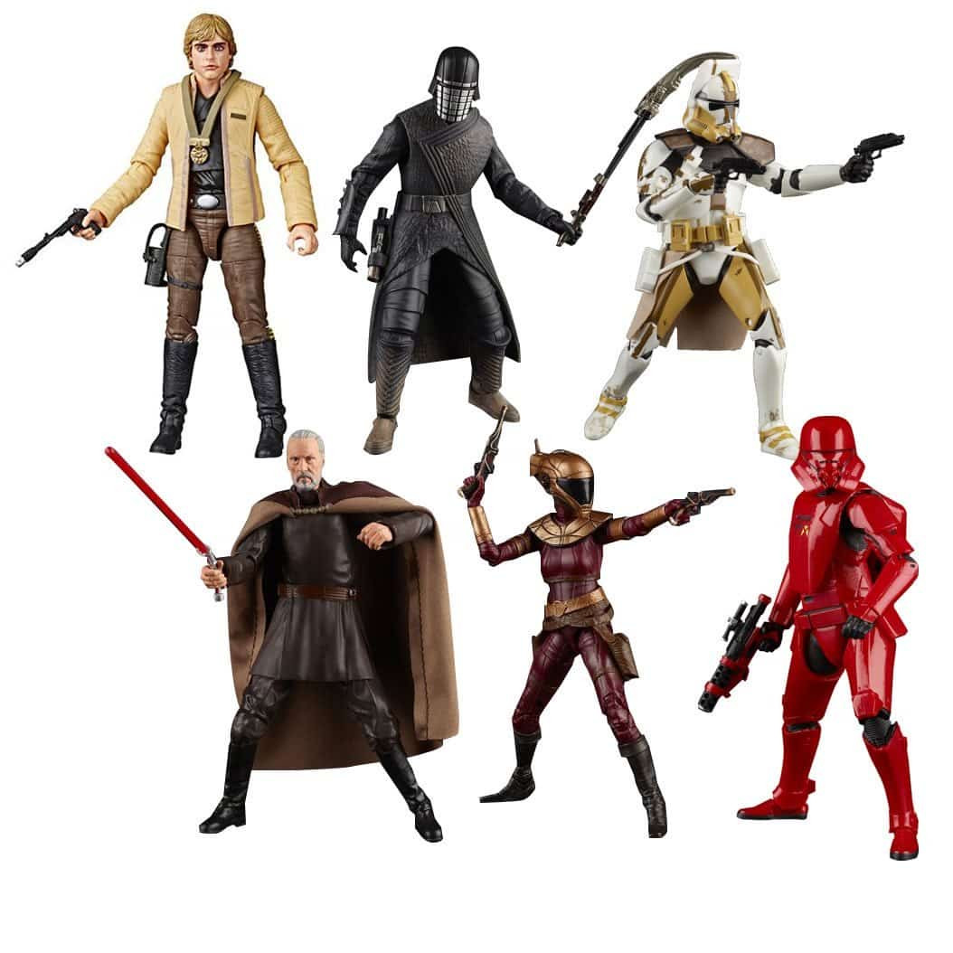 black series 6 inch figures
