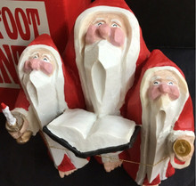 BARE FOOT TRIO BIBLE BELL CANDLESTICK