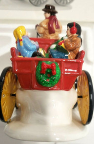 HITCH UP THE BUCKBOARD 54030 RETIRED DEPT 56 SNOW VILLAGE ACCESSORY