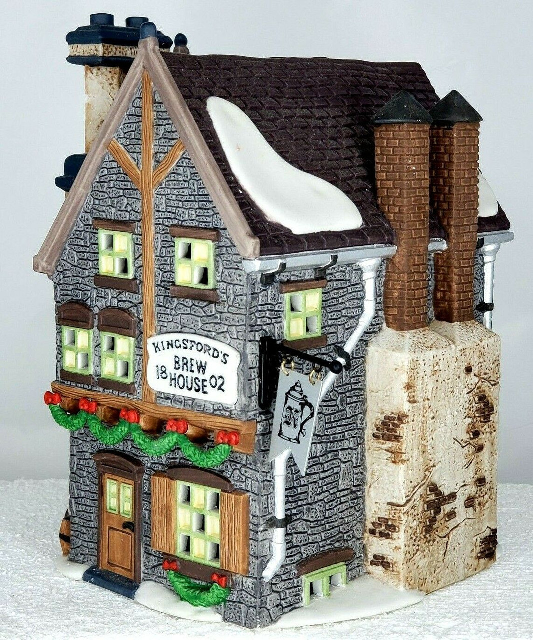 KINGSFORD'S BREWHOUSE # 58114 RETIRED DICKENS VILLAGE DEPT 56