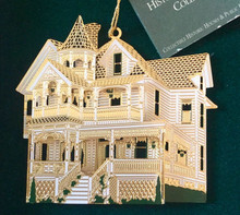 GOELLER HOUSE OR005 KLAMATH FALLS OREGON Shelia's 3D HISTORICAL ORNAMENT IST ED