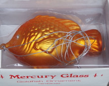 GOLD FISH # 7710-0 Mercury Glass DEPT 56