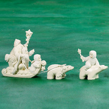 Jack Frost a Sleigh Ride Through the Stars Dept. 56 Snowbabies DEPT 56  RETIRED SNOWBABIES GUEST COLLECTION