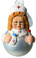 NURSE NOEL ORNAMENT # # 1850-4