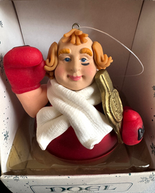 BOXER ORNAMENT # 18508