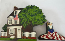 BETSY ROSS HOUSE & BETSY SEWING FLAG # CGA00