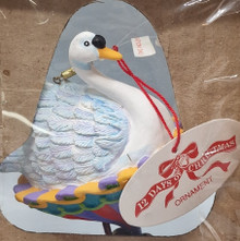 SEVEN SWANS A SWIMMING # 1333-1 DEPT 56 12 DAYS OF CHRISTMAS ORNAMENTS