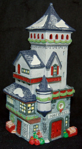 NORTH POLE DEPT 56 POST OFFICE # 56235 We have most of the pieces to spell  POLE - Broughton Traditions