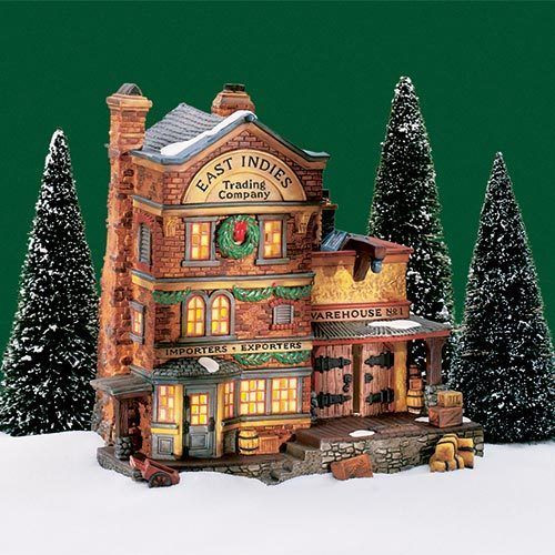 EAST INDIES TRADING CO 58302 Dept 56 Retired Dickens Village RARE
