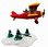 Spirit of Snow Village Airplane