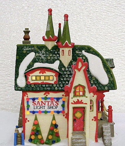 SANTA'S SHOP #56397 DEPARTMENT NORTH POLE SERIES RETIRED 2000 - Broughton Traditions