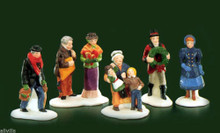 DAVID COPPERFIELD CHARACTERS #55514 DEPT 56 RETIRED DICKENS VILLAGE