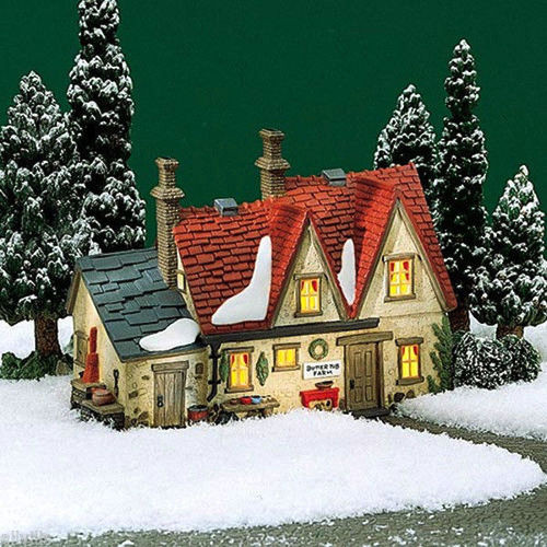 DEPT 56 DICKENS VILLAGE BARMBY MOOR COTTAGE RETIRED #58324 MINT
