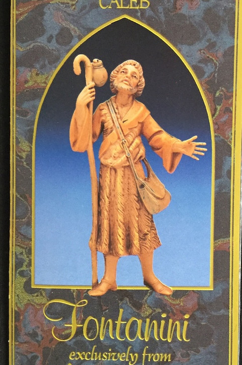 CALEB - VILLAGER WITH STAFF AND BAG