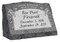 Upright Grave Markers | Single Upright | Bahama Blue