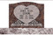 Grave Marker | Single Upright | Mahogany