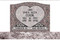 Grave Marker | Single Upright | Autumn Rose