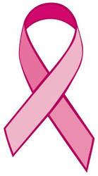 Casket Cap Panel | Breast Cancer Ribbon