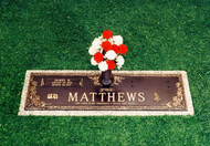 Grave Marker | Single | Bronze