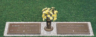 Grave Marker | Double Bronze