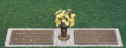 Grave Marker | Double Bronze