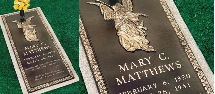 Ledgers/Cremation | Bronze Ledger