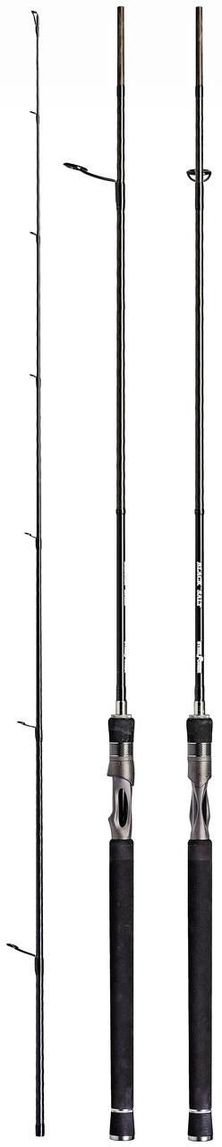 bdo steel fishing pole DAM STEELPOWER BLACK SALT 2.70m (40-80g) 6-10kg High End Carbon Spinning  Rods