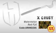 HERAKLES X-GRUBY 4.5"  (Watermelon Red Flk)