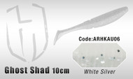 HERAKLES GHOST SHAD 10cm  (White / Silver)
