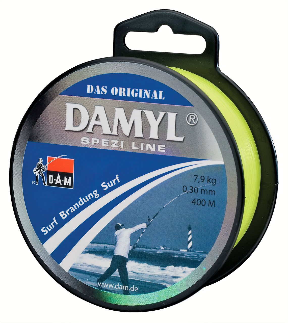 DAM DAMYL SPEZI LINE SURF 0.40mm (250m spool) Quality Monofilament Line -  Adore Tackle