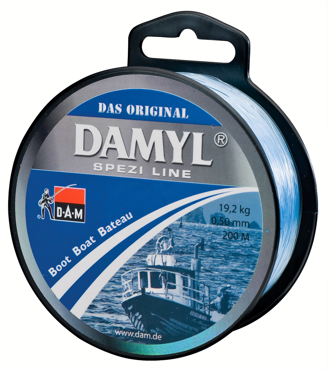 DAM DAMYL SPEZI LINE BOAT 0.40mm (250m spool) Quality Monofilament Line -  Adore Tackle