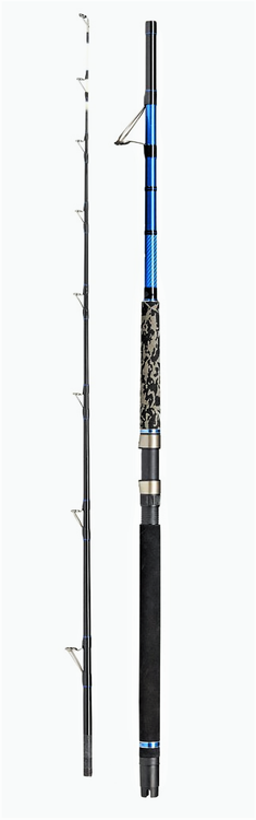 DAM STEELPOWER BLUE LIGHT BOAT POWERTIP 2.10m (30lb) Carbon Boat Spinning Rods