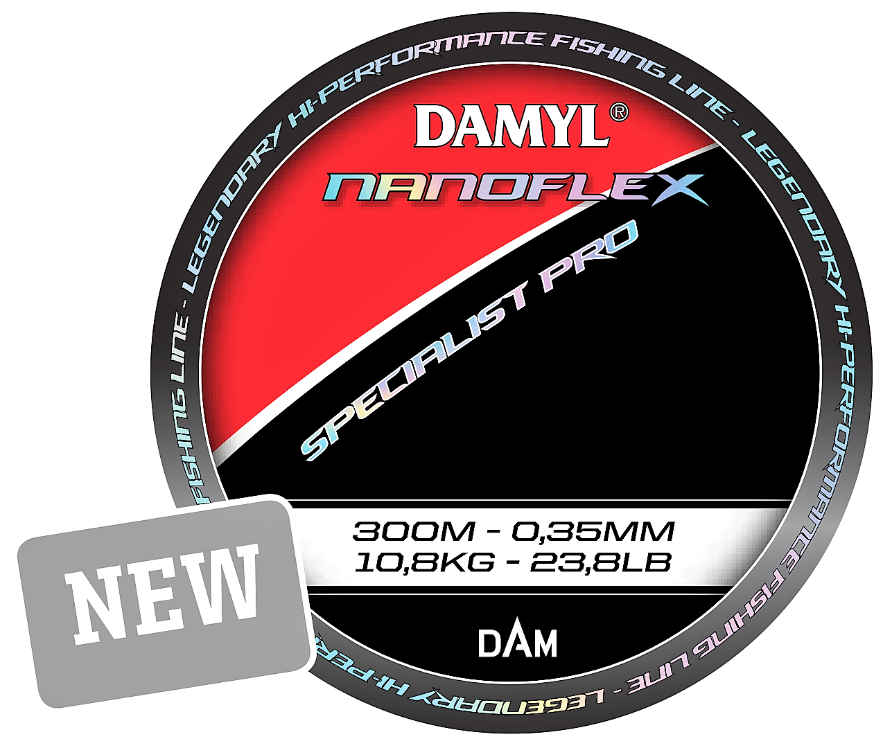 DAMYL NANOFLEX SPECIALIST PRO 300m 0.30mm 7.9kg/17.42lb
