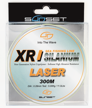 SUNSET XR SILANIUM LASER 300m 0.45mm 11.4Kg/25.1lb Monofilament Line