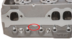 Brodix SBC SPEC cylinder head