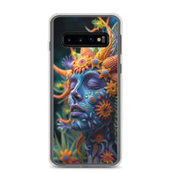 AI "Lady Floral" Clear Case for Samsung®