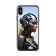 AI "Lady Meta" Clear Case for iPhone®