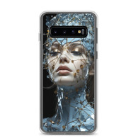 AI "Lady Wired" Clear Case for Samsung®