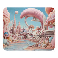 AI "Abstract Paradise" Mouse pad