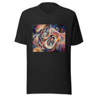 AI "Abstract Waves" Unisex t-shirt